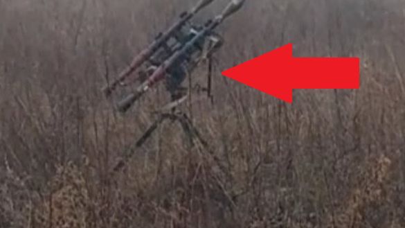 Zdalnie sterowana wieżyczka "Lesya" z granatnikami przeciwpancernymi RPG-7. 