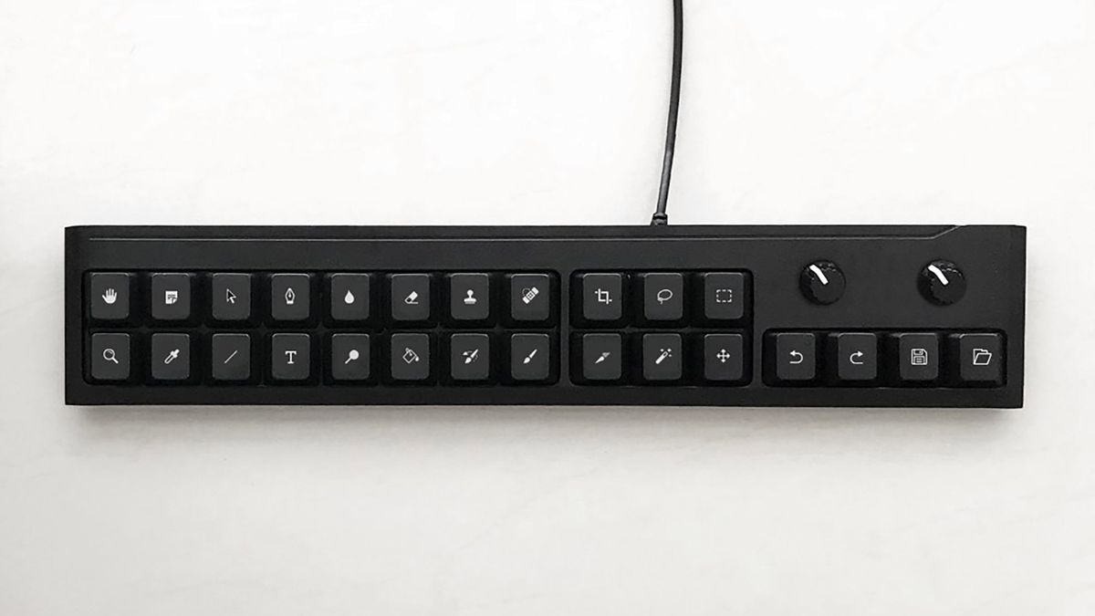 Pasek Photoshopa w formie mechanicznej klawiatury to gratka dla geeków 1