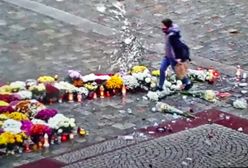 Wrocław. Strajk Kobiet. Jednoosobowa demonstracja pod Ratuszem. Zdecydowanie przeciw