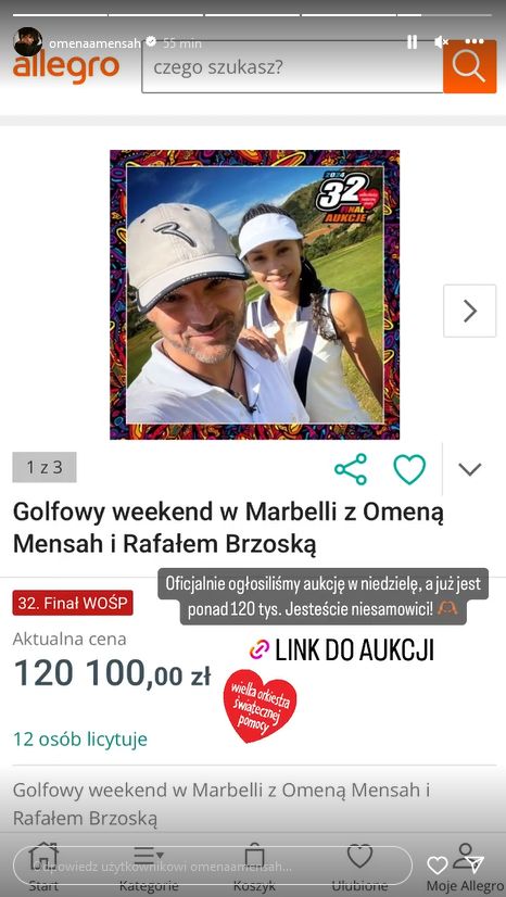 Omenaa Mensah i Rafał Brzoska