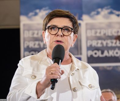 "Ja bym sobie życzyła". Szydło pytana o premiera, wskazała faworyta