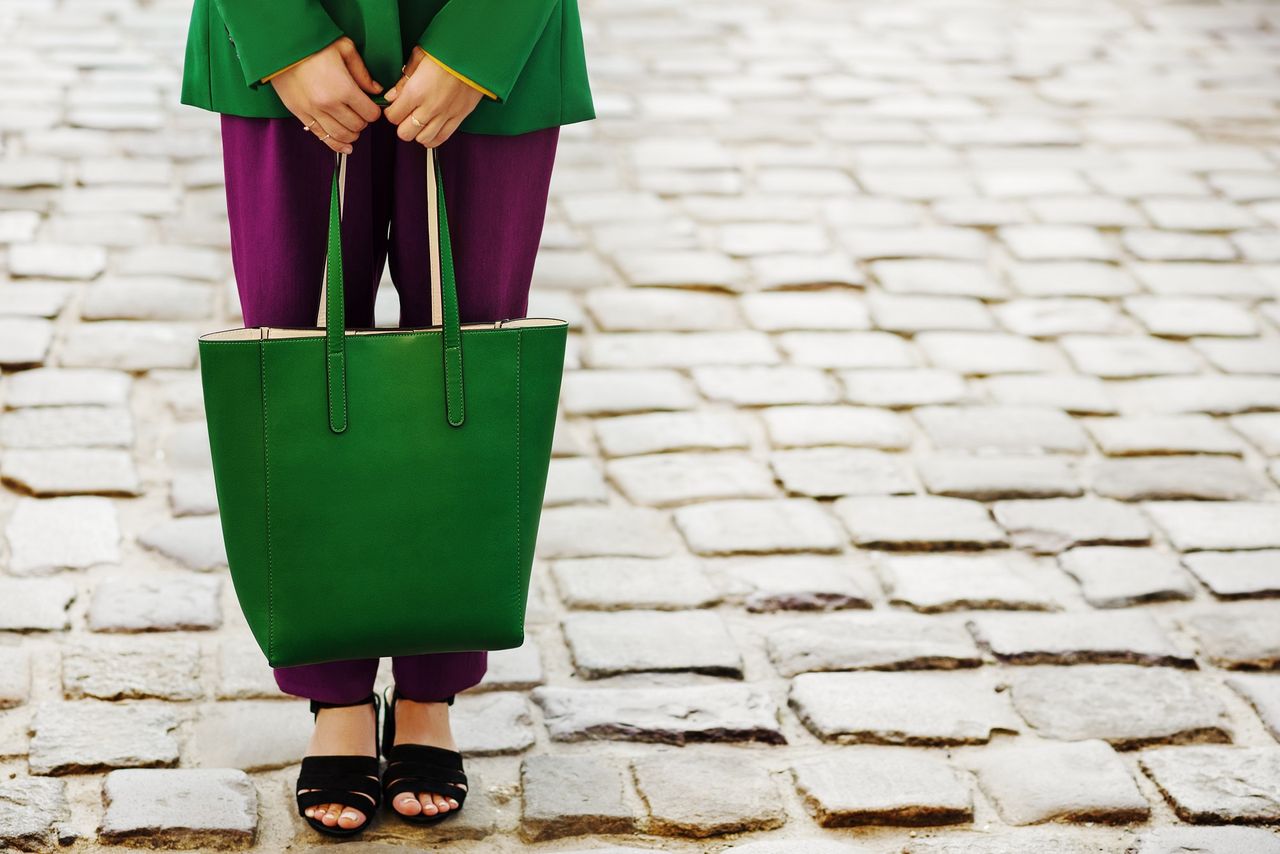 Pojemna torebka typu shopper 