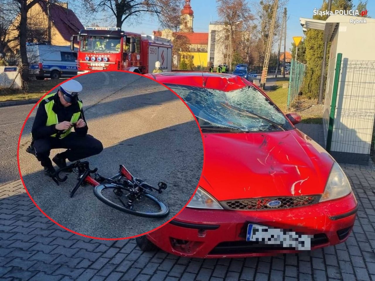 Potrącił prawidłowo jadącego rowerzystę. 36-latek nie żyje