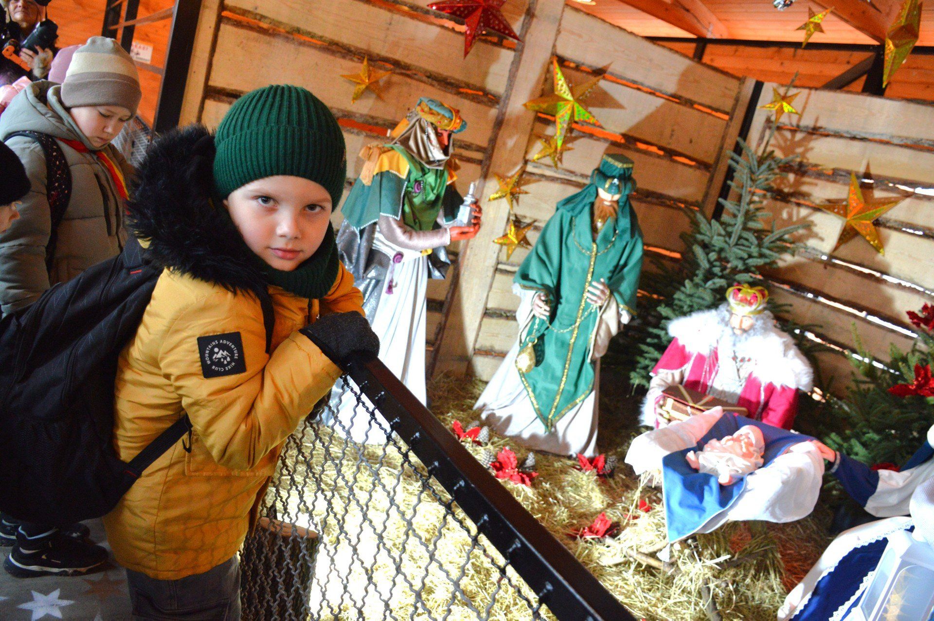 Żywa szopka w Zoo Borysew