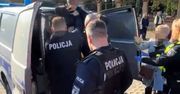 Awantura z policją przy cmentarzu. "Bandyci". Doszło do rękoczynów