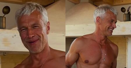 Michał Żebrowski ZASERWOWAŁ fanom fotkę BEZ KOSZULKI. "Coś na gorąco..." (FOTO)