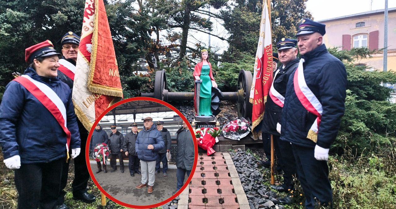 Dzień Kolejarza w Pile. Uroczystości przy dworcu i modlitwa za kolejarzy