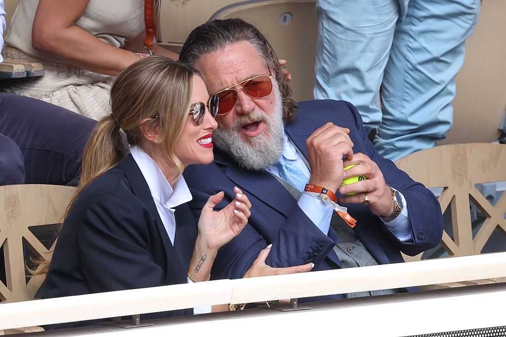 Russell Crowe i Britney Theriot