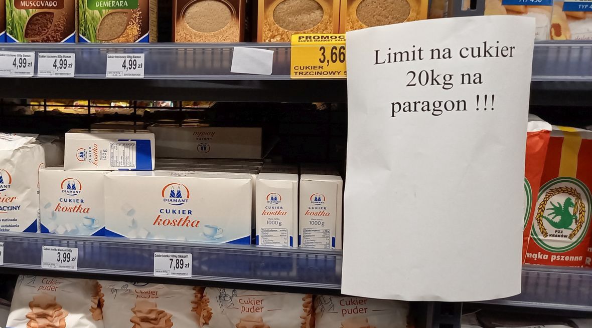Limity na cukier nie ominęły również Pcimia