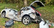 Sołdany: Citroen wypadł z drogi i uderzył w drzewo. Kierująca zginęła na miejscu