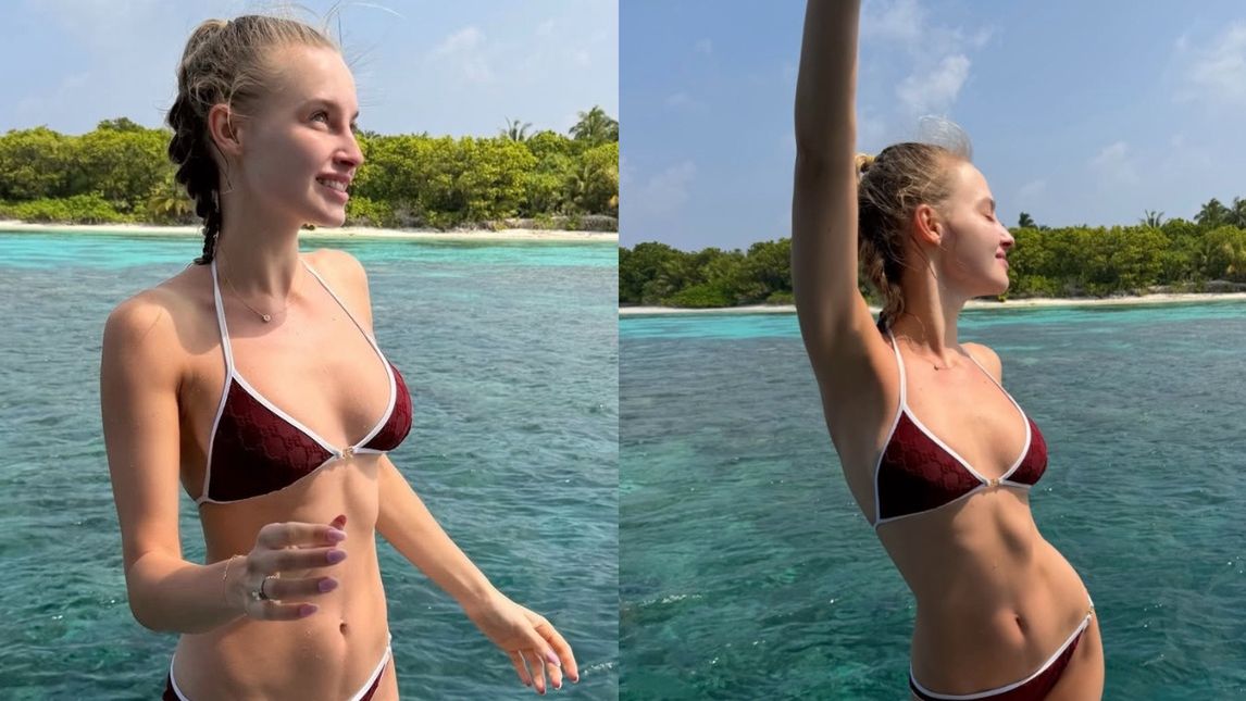 Karolina Pisarek chwali się sylwetką 