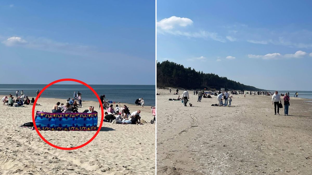 Pojawiły się pierwsze parawany.