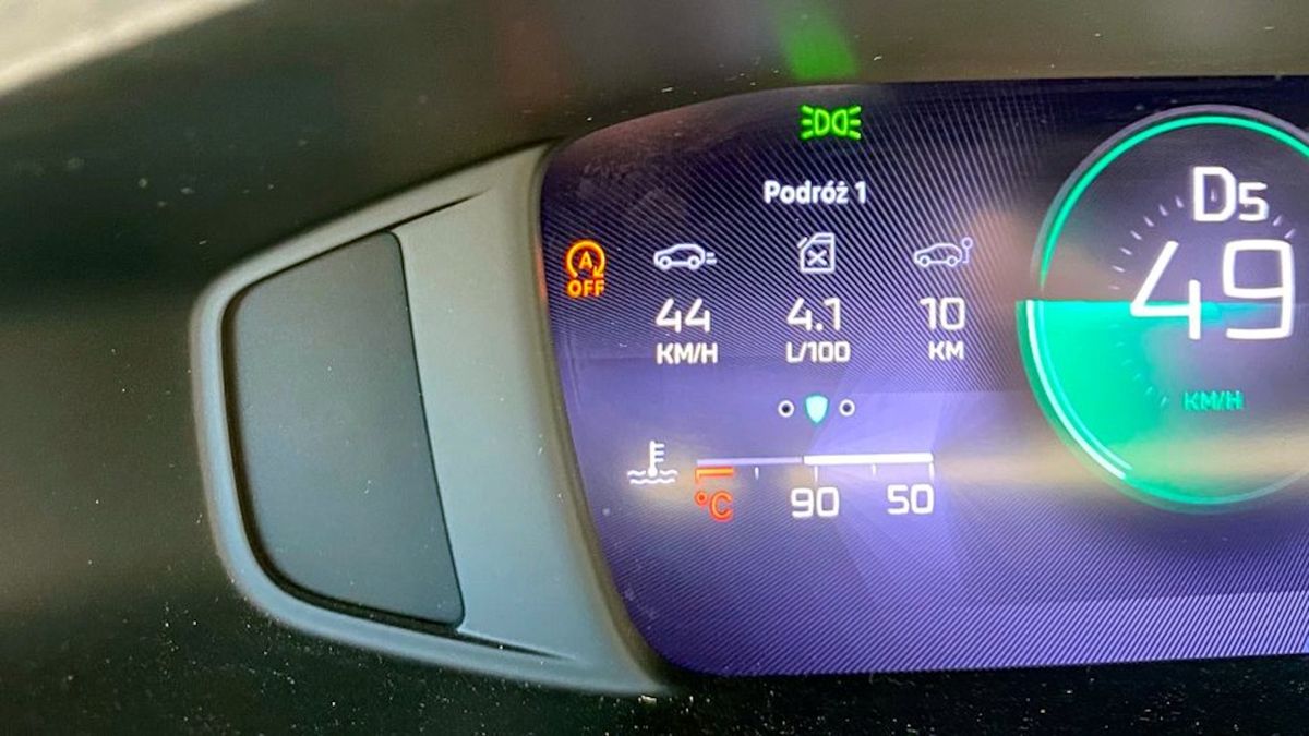 Kontrolka systemu start-stop