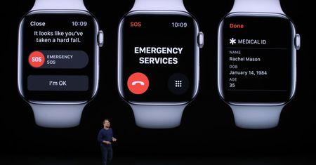 Apple Watch sam wzywa policję. Kłopoty z inteligentnym zegarkiem