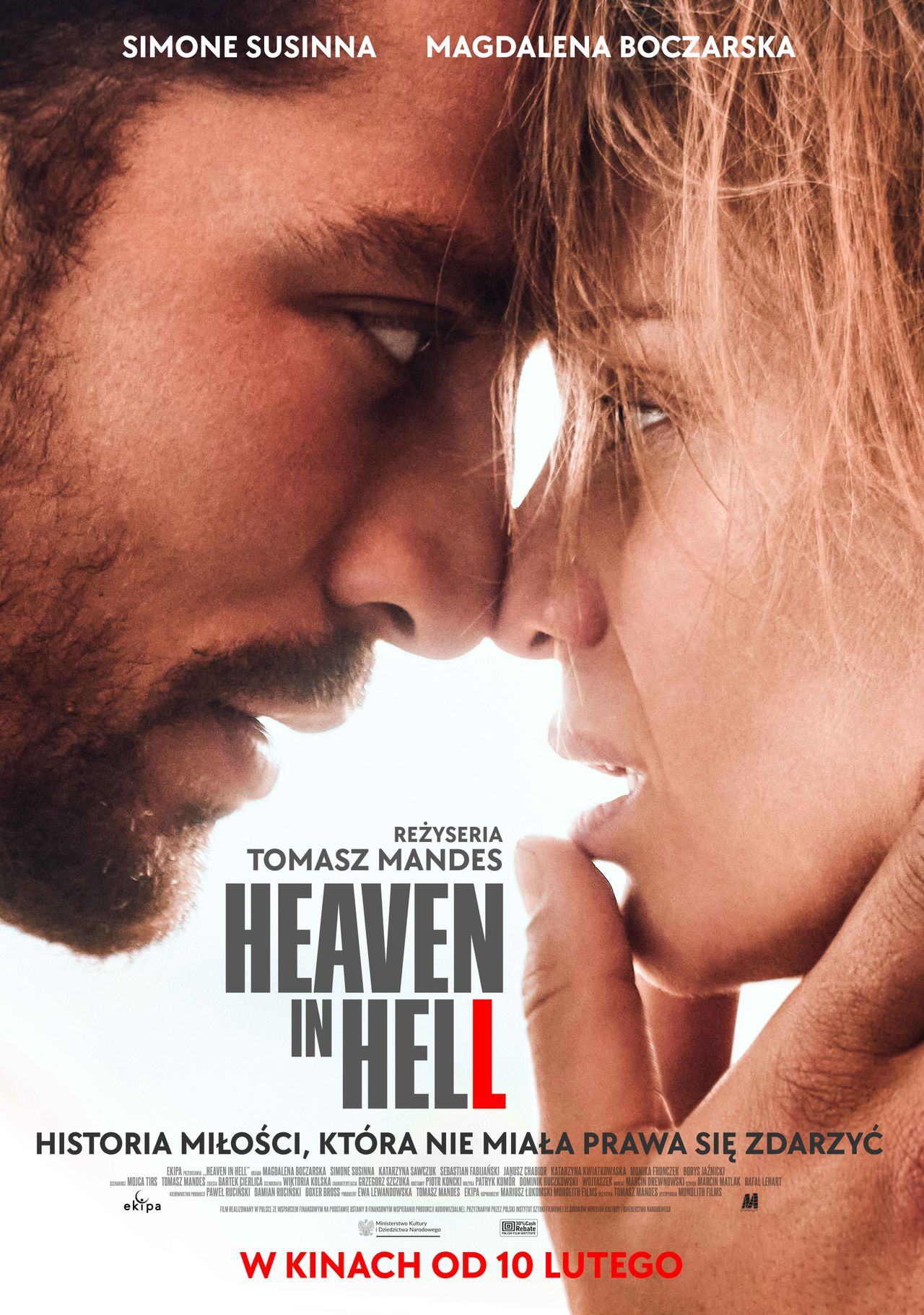 Plakat filmu "Heaven in Hell"