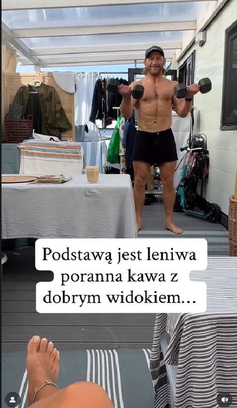Borys Szyc schudł 15 kilogramów