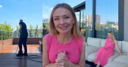 Barbara Kurdej-Szatan szykuje LUKSUSOWY TARAS na sezon. Pokazała kadry z apartamentu za 2,5 miliona złotych (ZDJĘCIA)