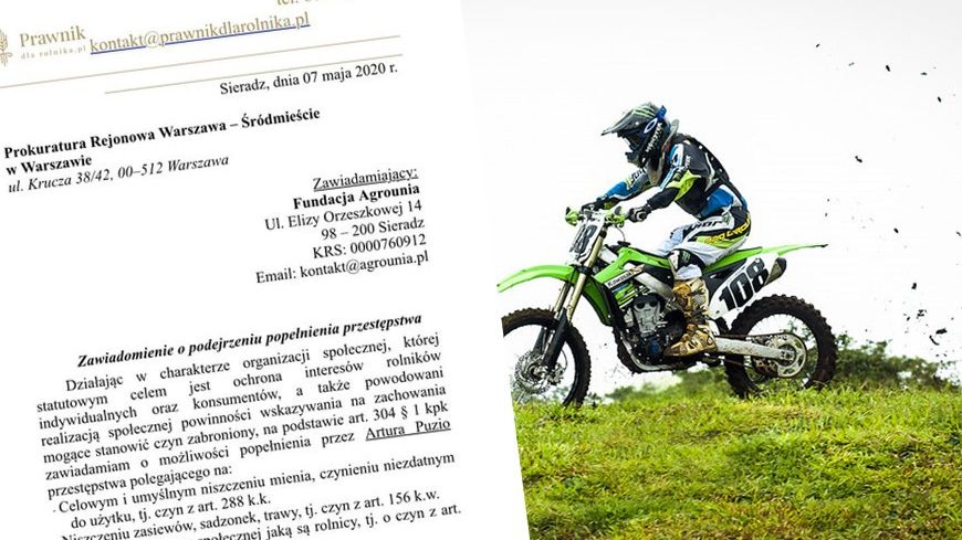 Niszczą plony, bezmyślnie rozjeżdżając obsiane pola.