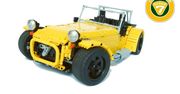 Funkcjonalny Caterham Seven z klocków Lego [wideo]