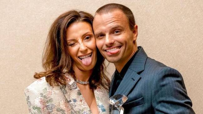 Marcin Hakiel z ukochaną