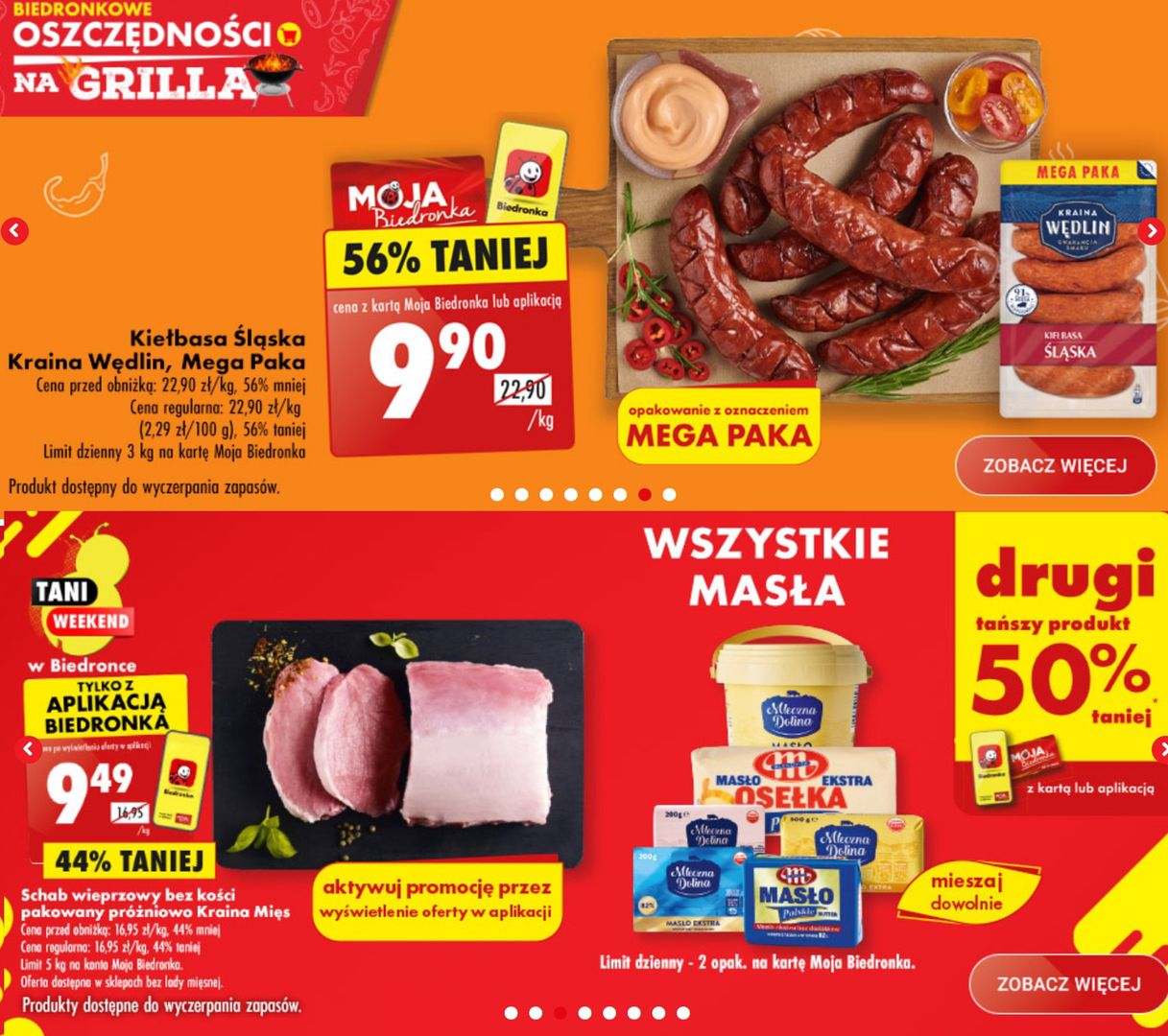 Weekendowe promocje w Biedronce