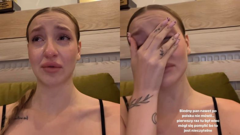 Zapłakana Monika Kociołek opowiada o sprzeczce z sąsiadką