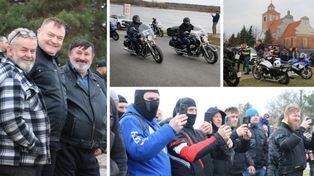 Rozpoczęcie sezonu motocyklowego 2026. Parada motocykli z Nieszawy do Aleksandrowa Kujawskiego. Zdjęcia, wideo.
