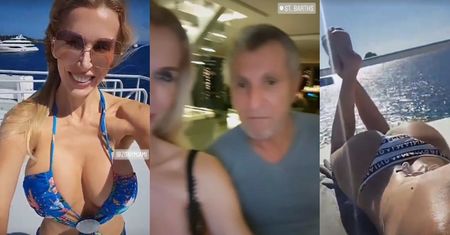 Aneta Glam z "Żon Miami" relaksuje się na luksusowym jachcie w towarzystwie partnera MILIONERA (ZDJĘCIA)