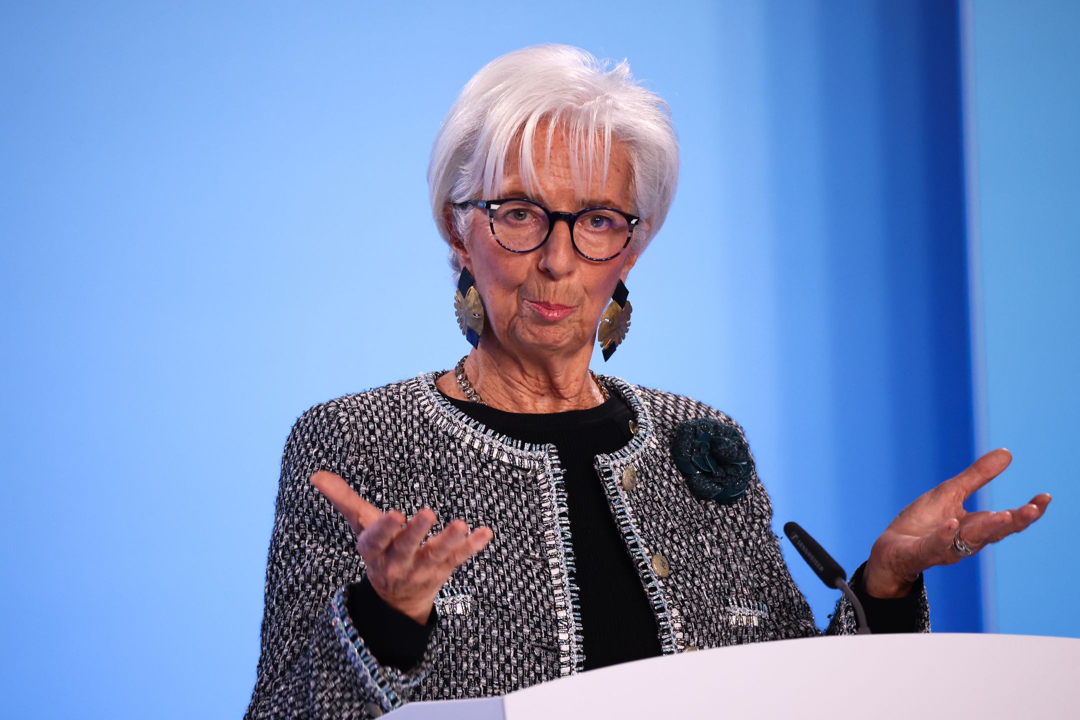 Christine Lagarde jest szefową Europejskiego Banku Centralnego