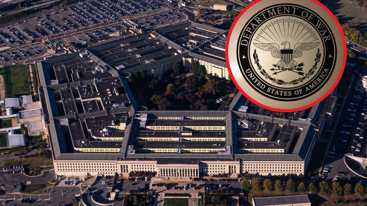 Nowe tablice na budynku Pentagonu