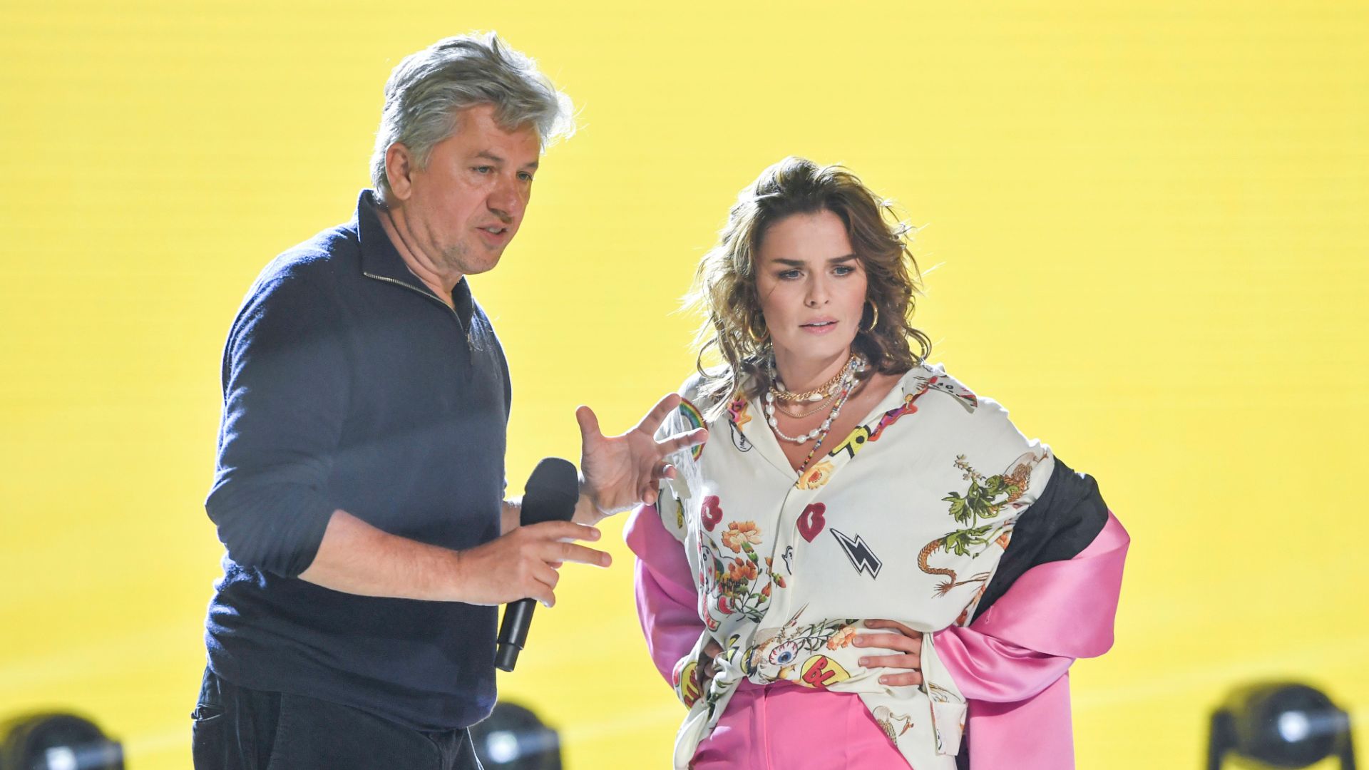 Janusz Józefowicz i Natasza Urbańska