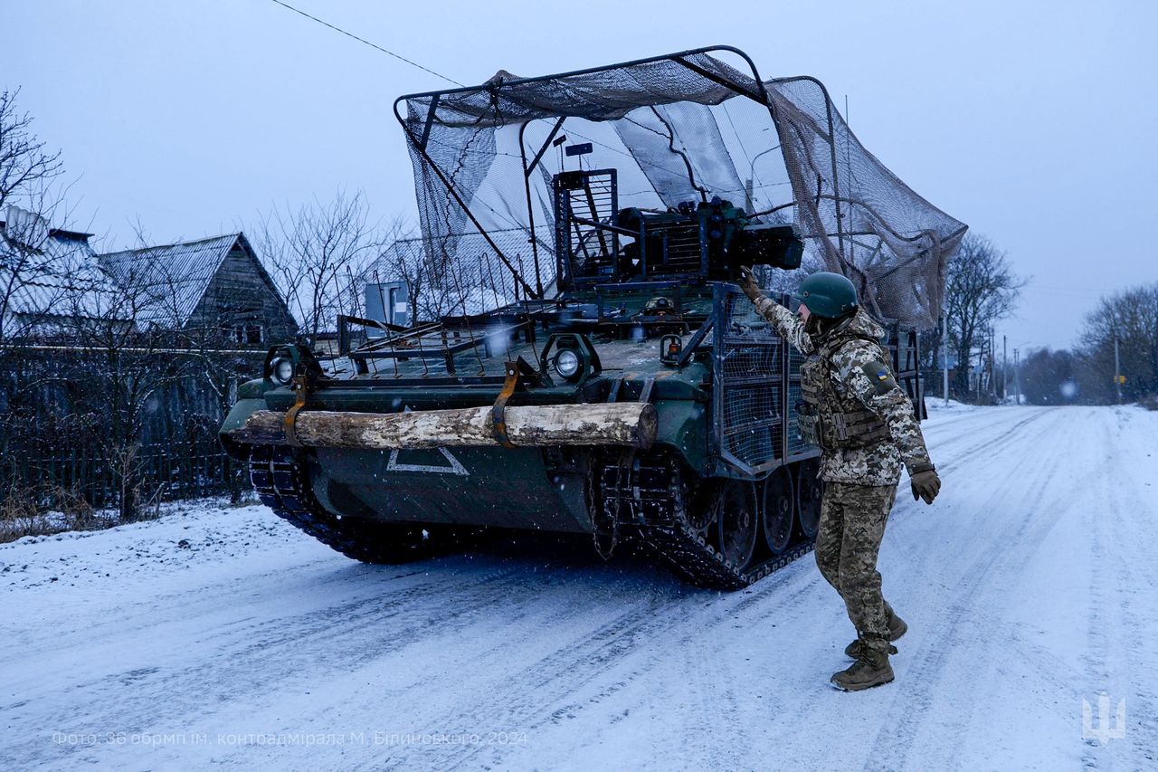 Ukraine enhances German Marder IFVs with innovative defenses