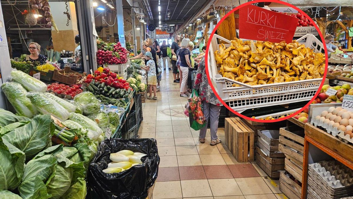 Pierwsze kurki są już na targowiskach