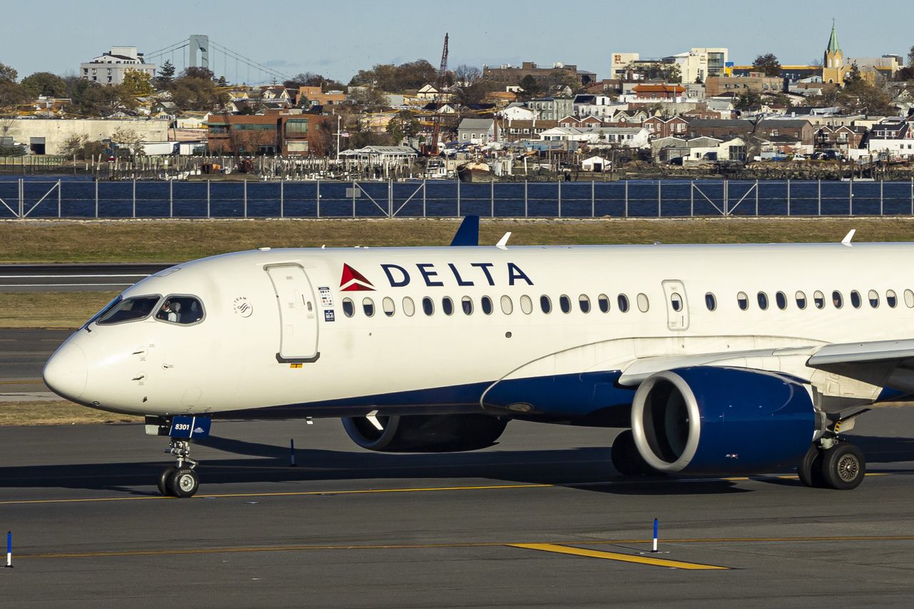 A Delta Air Lines Airbus transported a passenger without a ticket from New York to Paris.