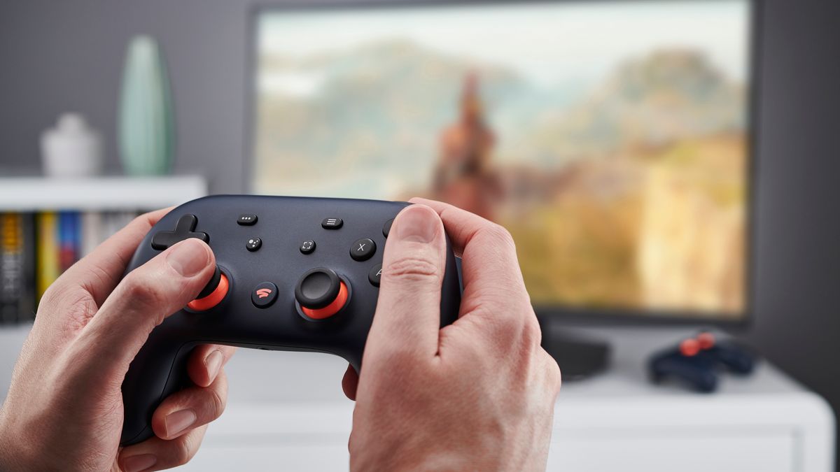 Strumieniowanie gier w Google Stadia w rozdzielczości 4K jest teraz możliwe w przeglądarce Google Chrome, fot. Olly Curtis/Future Publishing via Getty Images