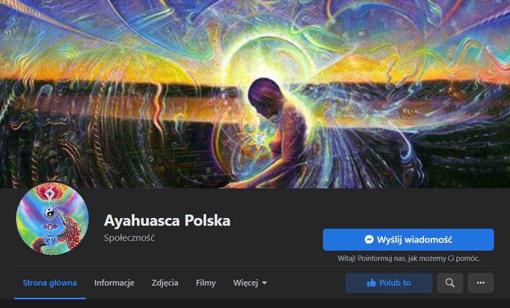 Materiały nt. ayahuaski znalezione w internecie