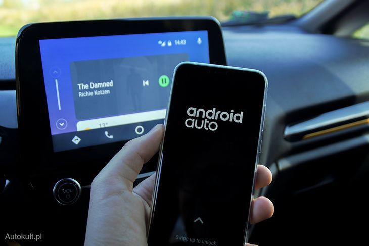 Android Auto (fot. Michał Zieliński)
