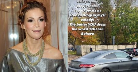 Maja Bohosiewicz chwali się autem zaparkowanym NA ŚRODKU jezdni i przekonuje: "Im lepiej jesteś ubrany, tym gorzej możesz się zachowywać" (FOTO)