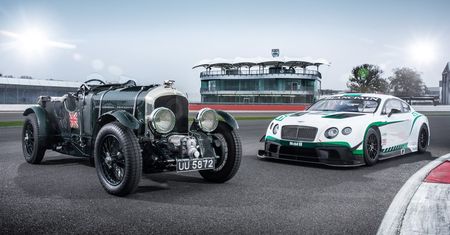 Bentley Continental GT3 i Bentley Blower - historyczne spotkanie po latach