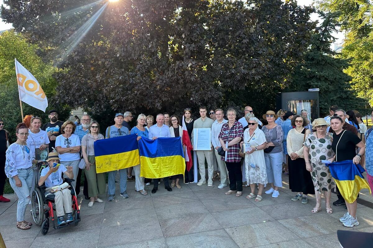 Manifestacja "Nie bądź obojętny" w Lublinie