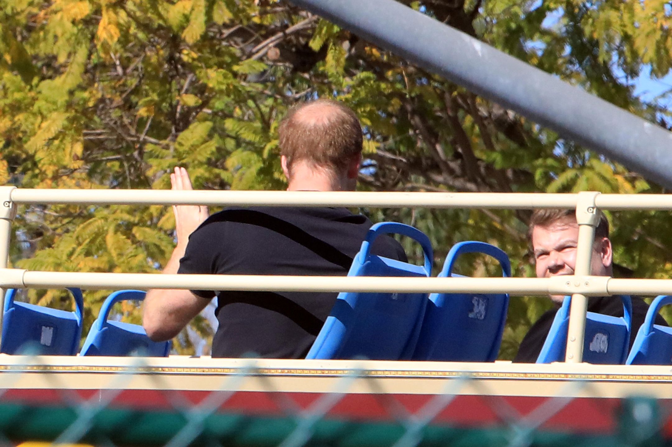 Książę Harry i James Corden