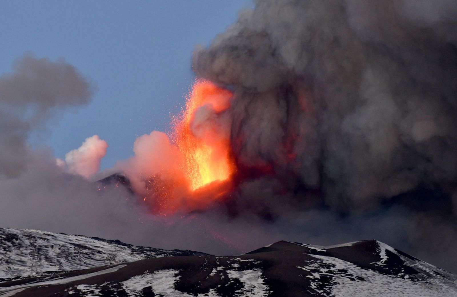 Włochy zadrżały. Erupcje Etny sięgają 10 kilometrów wysokości!