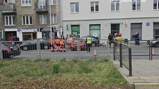 Warszawa: Kolizja na skrzyżowaniu. Sprawca ukarany mandatem