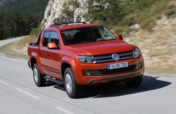 Volkswagen Amarok Canyon – pomarańczowy szpaner