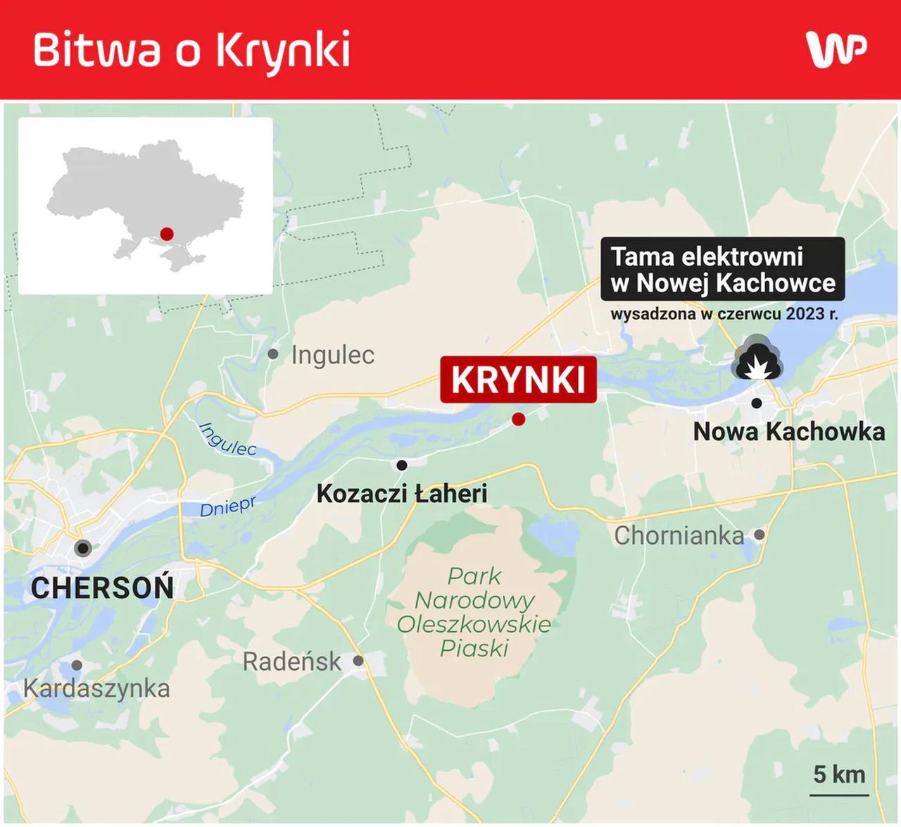 Po niemal roku walk na naddnieprzańskich bagniskach, Ukraińcy wycofali żołnierzy z przyczółka pod Krynkami