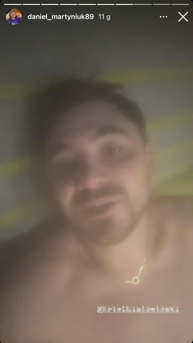 Daniel Martyniuk relacjonuje czas z rodziną
