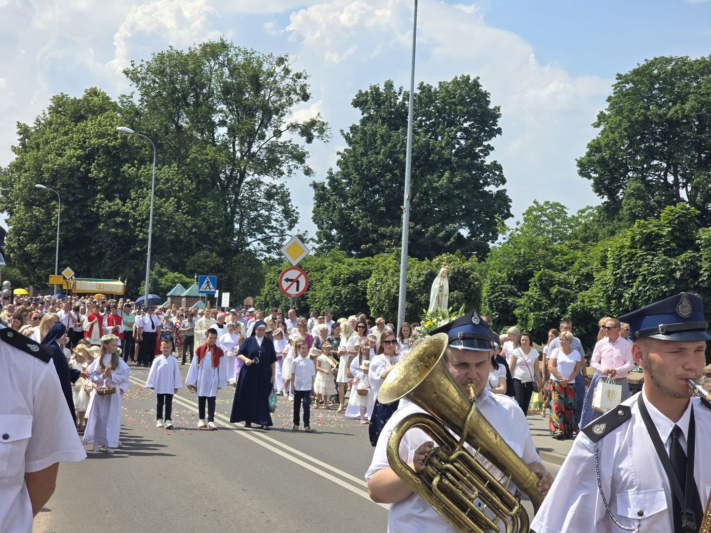 Tak było na procesji Bożego Ciała w Aleksandrowie Kujawskim