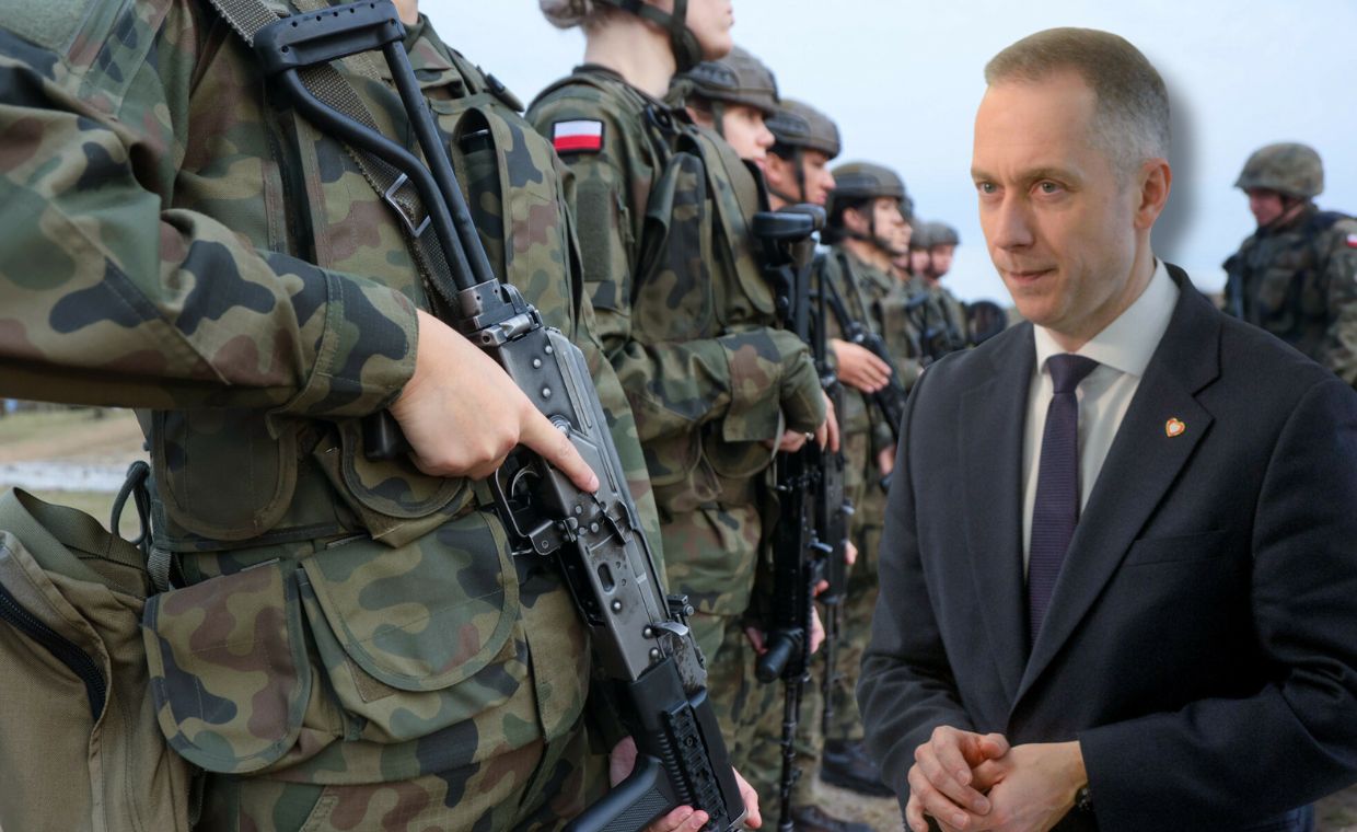 Obowiązkowy pobór w Polsce? Wiceszef MON zostawia uchyloną furtkę