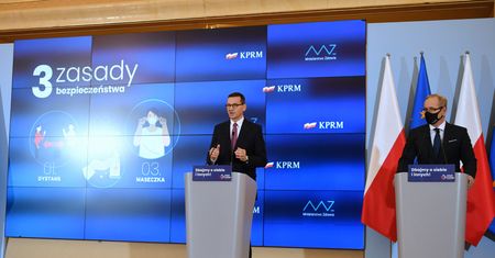 Konferencja premiera Mateusza Morawieckiego ws. koronawirusa. Relacja na żywo