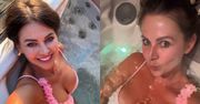 Odziana w bikini Maja Rutkowski śle wielkanocne pozdrowienia prosto z jacuzzi. Petarda?
